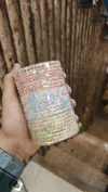 Multi Moti Bangles 3 Set Combo box wholesale online